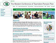 Western Conference of Teamsters Pension Plan Web Site